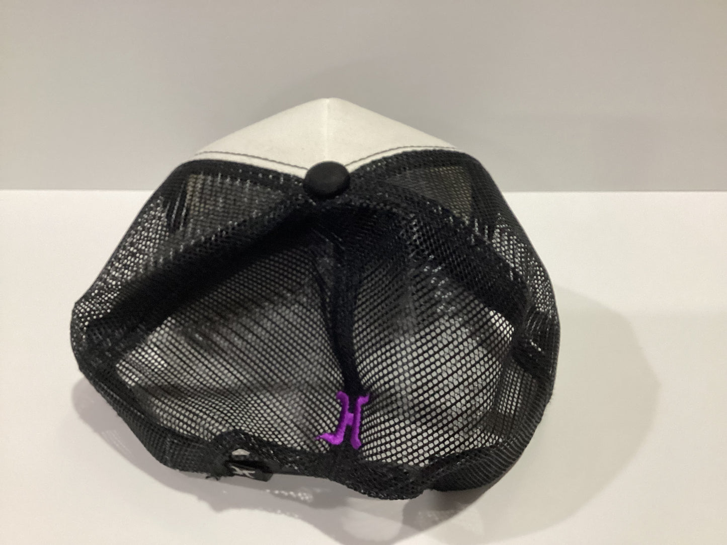 Hoosier Black/White Adjustable Trucker Hat