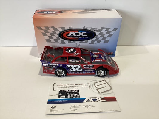 1/24 ADC Bobby Pierce #32 Churchill Transport Low Voltage Solutions 2025 Dirt Late Model