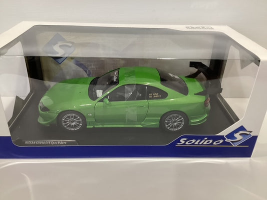 1/18 Solido Nissan Silvia S15 Spec R Aero Solido Works Metallic Green