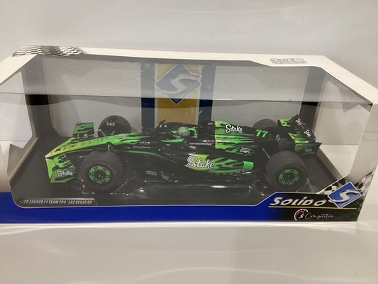 1/18 Solido Kick Sauber #77 F1 Team C44 Las Vegas GP Bottas