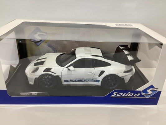 1/18 Solido Porsche 911 GT3 RS White & Blue 2024