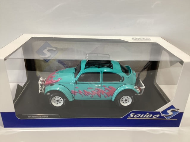 1/18 Solido Volkswagen Beetle Buggy Baja Miami Green 1976