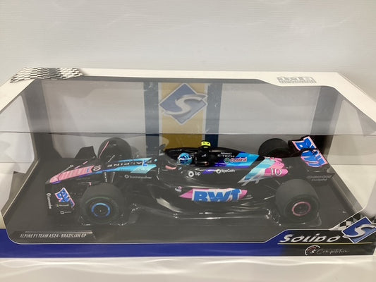 1/18 Solido Alpine team A524 Brazilian GP #10 Gasly