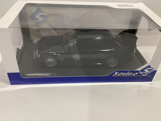 1/18 Solido Mercedes 190 EVO 11 (W201) Black Solido Works 1990