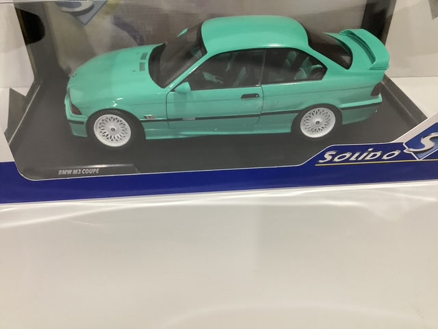 1/18 Solido BMW M3 Coupe Solido Works Mint Green 1991