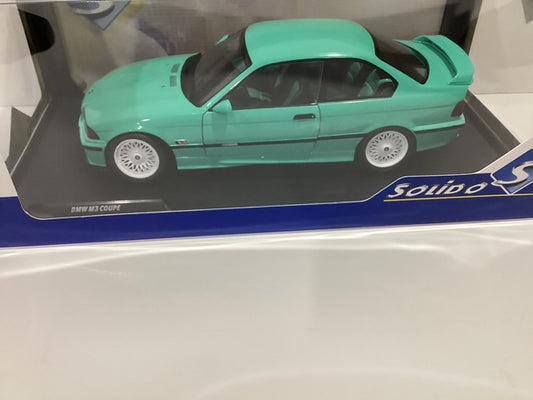 1/18 Solido BMW M3 Coupe Solido Works Mint Green 1991