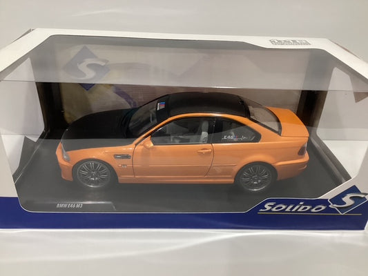 1/18 Solido BMW E46 M3 Coupe Solido Works Orange 2000