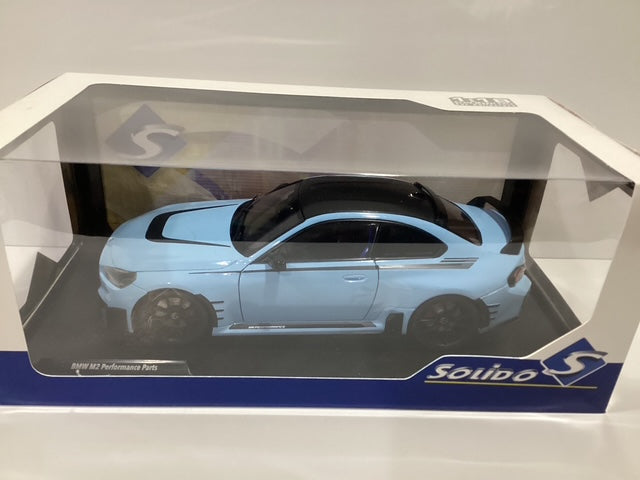 1/18 Solido BMW M2 (G87) Performance Parts Zandvoort Blue 2024