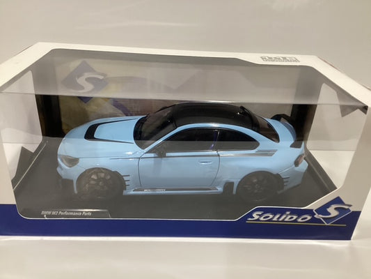 1/18 Solido BMW M2 (G87) Performance Parts Zandvoort Blue 2024