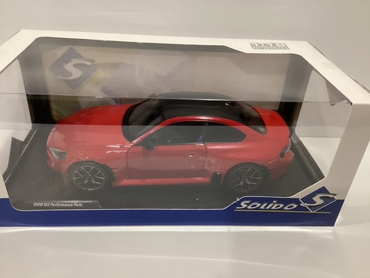 1/18 Solido BMW M2 (G87) Performance Parts Toronto Red Metallised 2024