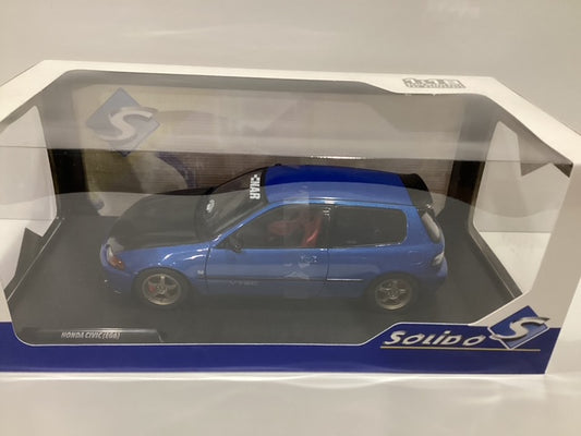 1/18 Solido 1991 Honda Civic (EG6) Blue Pearl