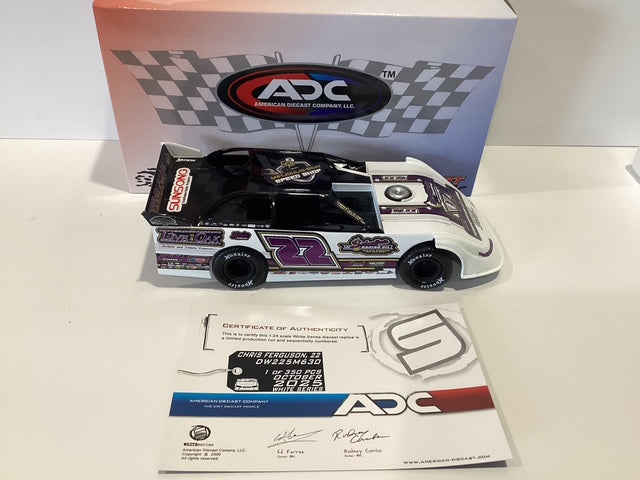 1/24 ADC Chris Ferguson #22 Live Oak 2025 Dirt Late Model