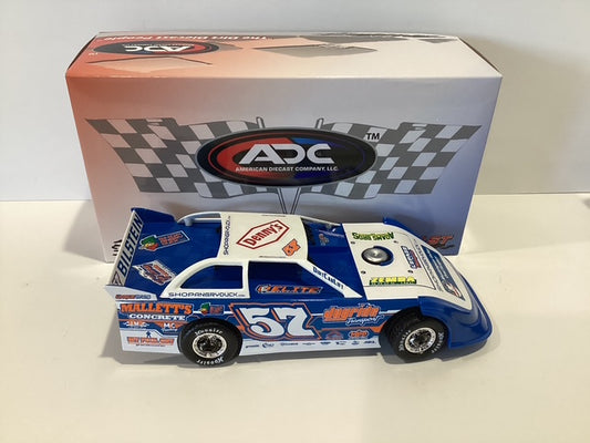 1/24 ADC Caiden Black 357 Mullett's Concrete 2025 Dirt Late Model
