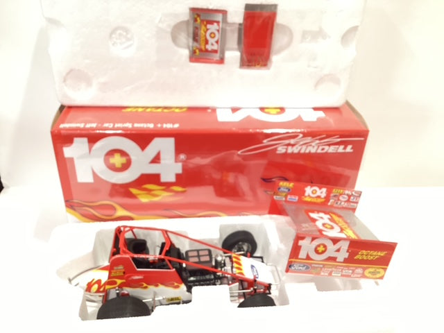 1/18 ACME Jeff Swindell #104+ Octane Boost Sprint Car