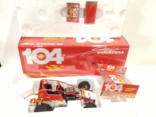 1/18 ACME Jeff Swindell #104+ Octane Boost Sprint Car