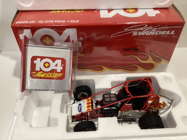 1/18 ACME Jeff Swindell #104+ Octane Boost Sprint Car