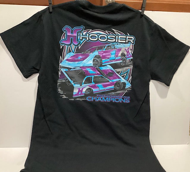 New Gildan Heavy Blend Hoosier Black Dirt Late Model T-Shirt