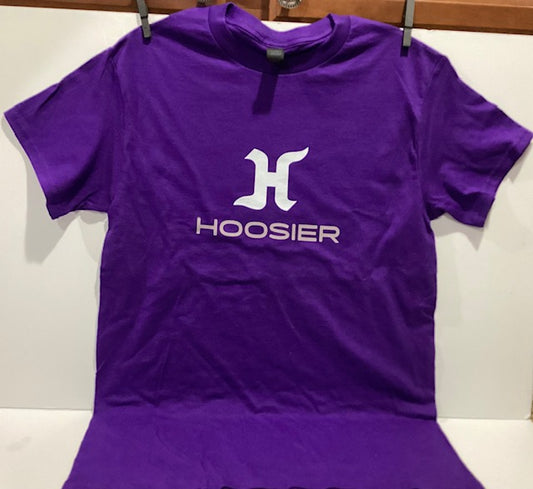 New Gildan Heavy Blend Hoosier Purple Dirt Late Model T-Shirt