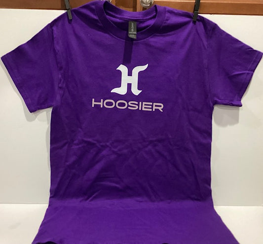 New Gildan Heavy Blend Hoosier Purple Sprint Car T-Shirt