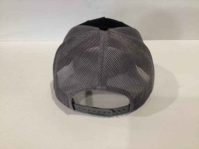 Richardson Hoosier Black & Gray Original 112 Trucker Rope Adjustable Hat