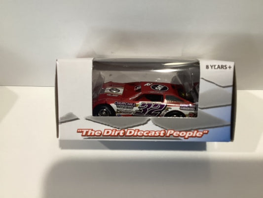 1/64 ADC Bobby Pierce #32 Low Voltage Solutions 2026 Dirt Late Model