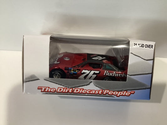 1/64 ADC Brandon Overton #76 Budweiser 2026 Dirt Late Model