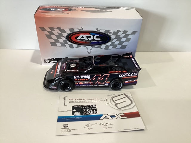 1/24 ADC Chris Madden #44 Wells Motorsports 2026 Dirt Late Model
