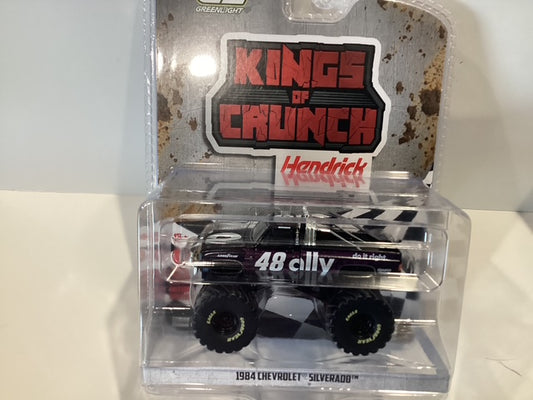 1/64 Greenlight Kings of Crunch Alex Bowman #48 Ally 1984 Chevrolet Silverado
