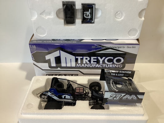 1/18 ACME Chase Dietz #23 Treyco Manufacturing 2026 Sprint Car