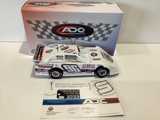 1/24 ADC Tanner English #96 Seay Motors Riggs Fiber 2026 Dirt Late Model