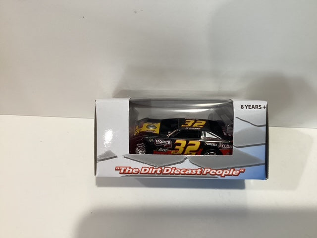 1/64 ADC Bobby Pierce #32 Hoker Trucking Talladega Nights 2022 Dirt Late Model