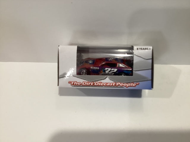 1/64 ADC Bobby Pierce #32 Hoker Trucking Scrappy Doo 2023 Dirt Late Model