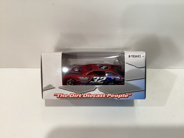 1/64 ADC Bobby Pierce #32 Churchill Transport Low Voltage Solutions 2025 Dirt Late Model