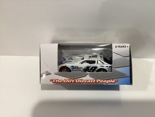 1/64 ADC Jonathan Davenport #49 Crop Protections Servies ASC Warranty 2018 Dirt Late Model