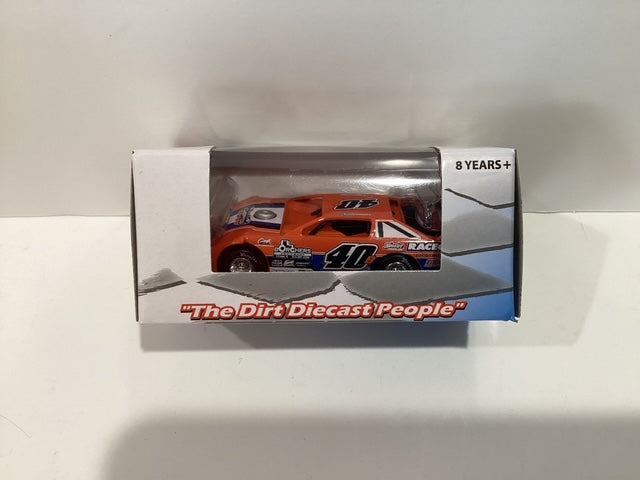 1/64 ADC Kyle Bronson #40B Racecar Borchers Equipment 2021 Dirt Late Model