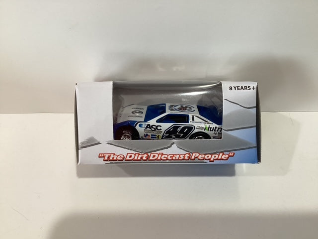 1/64 ADC Jonathan Davenport #49 ASC Warranty Nutrien 50th World 100 2022 Dirt Late Model