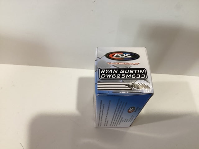 1/64 ADC Ryan Gustin #19R Hoker Trucking Alan's Seamless Gutters 2025 Dirt Late Model