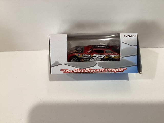 1/64 ADC Bobby Pierce #32 Hoker Trucking Low Voltage Solutions Rocky 2024 Dirt Late Model