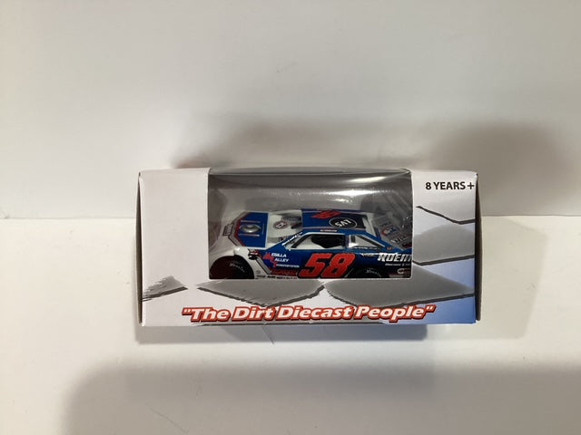 1/64 ADC Garrett Alberson #58 Roemer 2025 Dirt Late Model