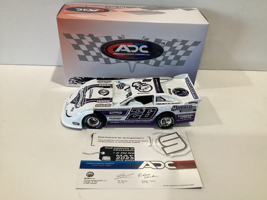 1/24 ADC Tyler Carpenter #28 Stateline Construction Holdren Inc. 2025 Dirt Late Model