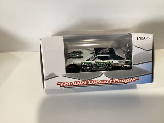 1/64 ADC Ricky Thornton Jr. #20RT Lone Wolf Petroleum Hoker Trucking 2025 Dirt Late Model