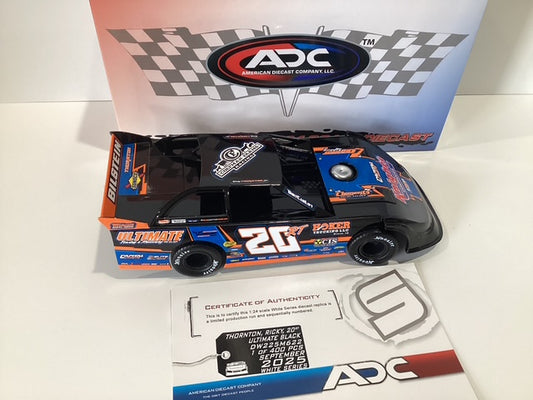 1/24 ADC Ricky Thornton Jr. #20RT Ultimate Towing & Recovery Longhorn 2025 Dirt Late Model