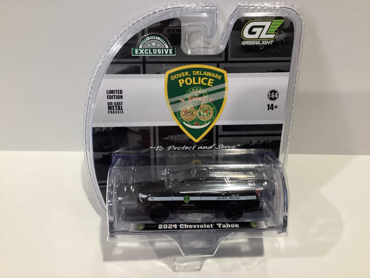 1/64 Greenlight Dover Delaware Police 2024 Chevy Tahoe