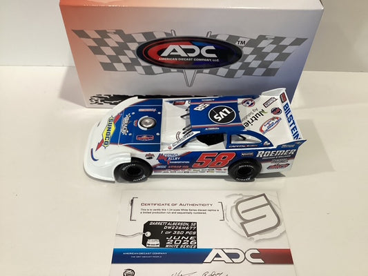 2026 ADC 1/24 #58 Garrett Alberson Roemer Machine & Welding Mesilla Valley Transportation Dirt Late Model