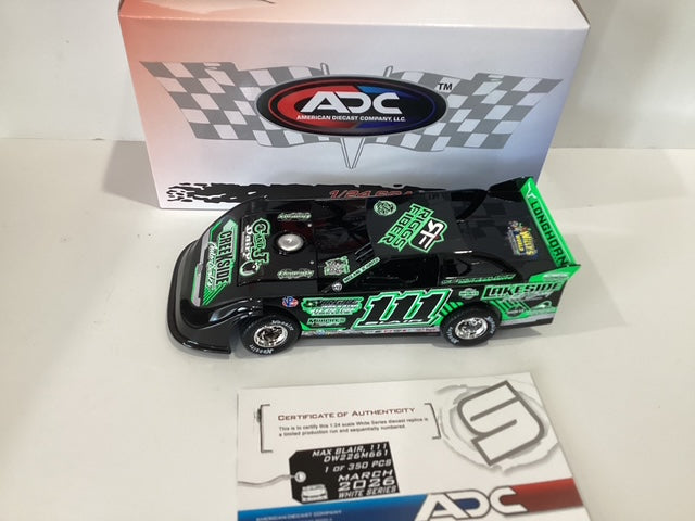 1/24 ADC Max Blair #111 Riggs Fiber Longhorn 2026 Dirt Late Model