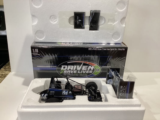 Acme 1/18 2025 Corey Day Four C's Construction Myers Sprint Car