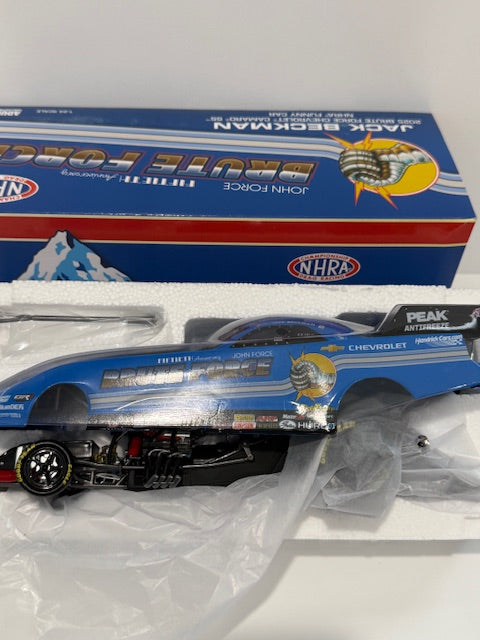 Auto World 1/24 2025 Jack Beckman Brute Force Chevy Camaro NHRA Funny Car