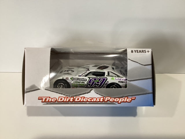 1/64 ADC 2025 #99 Purple # Devin Moran C&W Trucking LazyDays RV Dirt Late Model