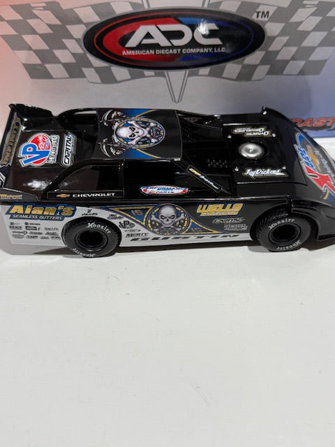 ADC 1/24 #0 Ryan Gustin Bloomquist Tribute Dome Wells Infinity Dirt Late Model