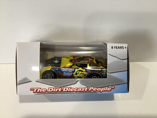 1/64 ADC 2025 #32 Bobby Pierce Churchill Transport Low Voltage Dome Dirt Late Model